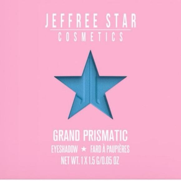 2 NEW Jeffree Star Cosmetics Single Eyeshadows Secret Stash & Grand Prismatic - Picture 1 of 4